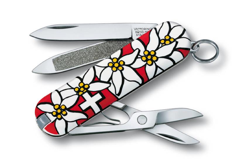 ΣΟΥΓΙΑΣ ΕΛΒΕΤΙΚΟΣ VICTORINOX CLASSIC 0.6203 EDELWEISS