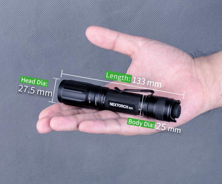 ΦΑΚΟΣ ΕΠΙΧΕΙΡΗΣΙΑΚΟΣ NEXTORCH E51 v.2 1400 LUMEN