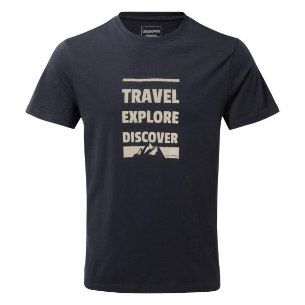 ΚΟΝΤΟΜΑΝΙΚΗ ΜΠΛΟΥΖΑ CRAGHOPPERS Calvino Short-Sleeved Slogan Mountain T-Shirt