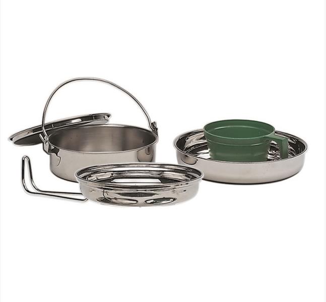 ΣΕΤ ΚΑΡΑΒΑΝΑ ΦΑΓΗΤΟΥ ΣΤΡΟΓΓΥΛΗ COOK SET STAINLESS STEEL