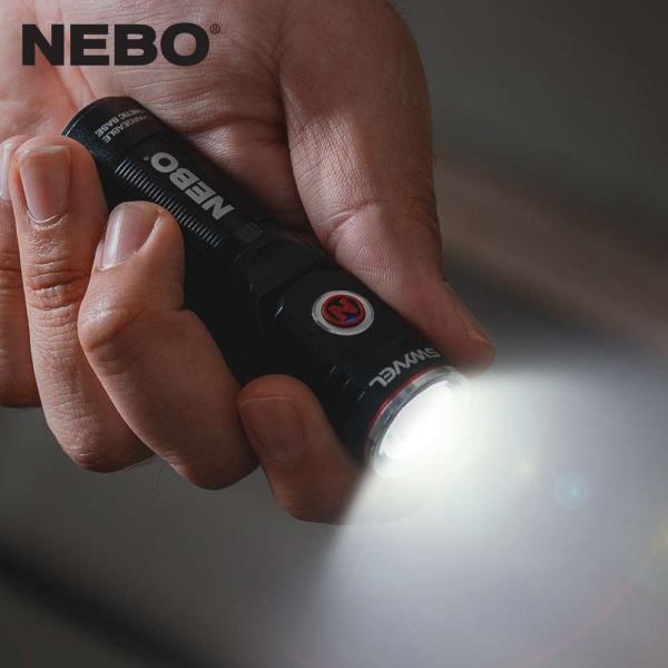 ΦΑΚΟΣ ΕΠΙΧΕΙΡΗΣΙΑΚΟΣ NEBO Swyvel 1000 Lumens USB Rechargeable