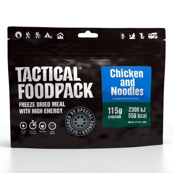 Chicken and Noodles 115g - Κοτόπουλο με Νουντλς TACTICAL FOODPACK