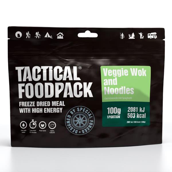 Veggie Wok and Noodles 100g - Λαχανικά στο Wok με Νουντλς TACTICAL FOODPACK