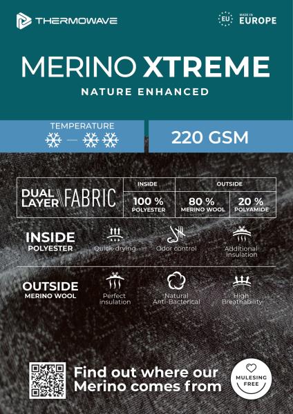 ΙΣΟΘΕΡΜΙΚΟ ΒΑΡΥ ΦΟΥΤΕΡ MERINO XTREME THERMOWAVE