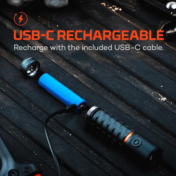 ΦΑΚΟΣ ΕΠΙΧΕΙΡΗΣΙΑΚΟΣ NEBO TORCHY 2K 2000 Lumens Rechargeable