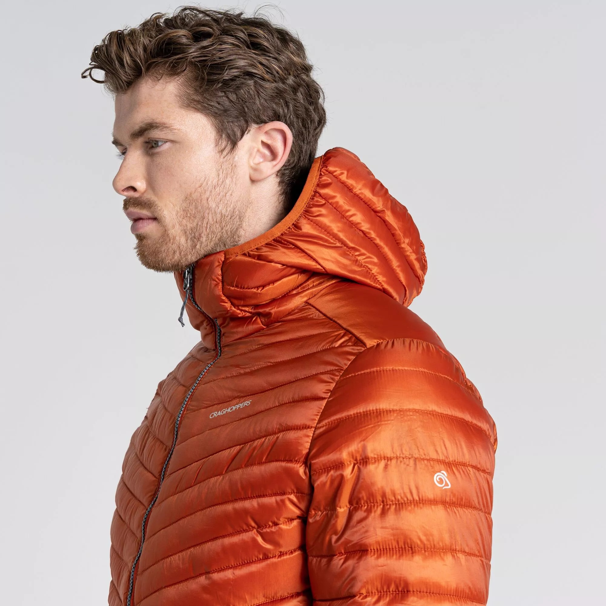 thumbnail image 2 of Craghoppers Mens Lorton Thermic Waterproof Jacket (Dark Iron... 2 of 11