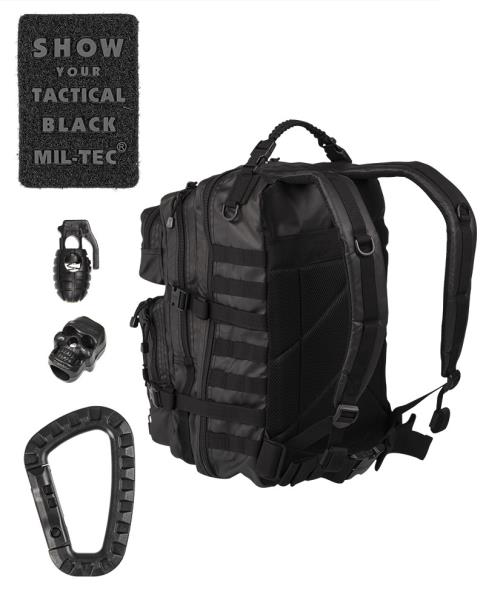ΣΑΚΙΔΙΟ US ASSAULT TACTICAL BLACK BACKPACK  LARGE