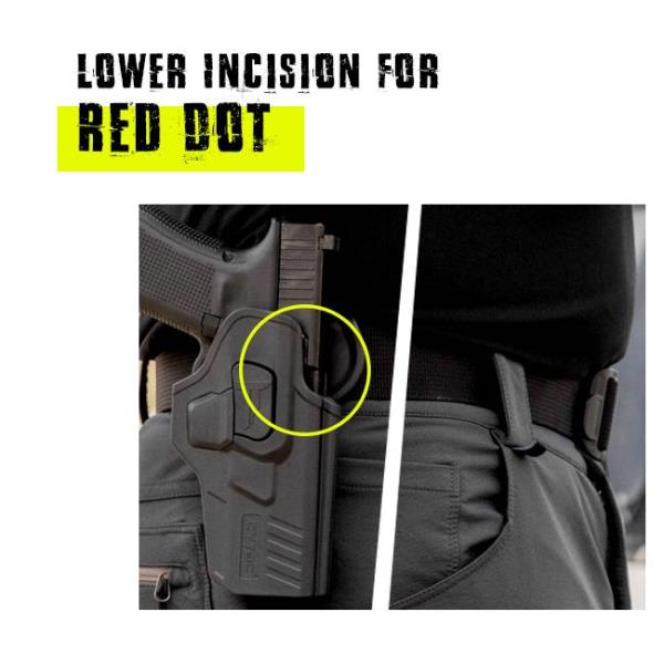 ΘΗΚΗ ΟΠΛΟΥ ΑΠΟ ΠΟΛΥΜΕΡΕΣ ΥΛΙΚΟ για Glock CYTAC G17G4