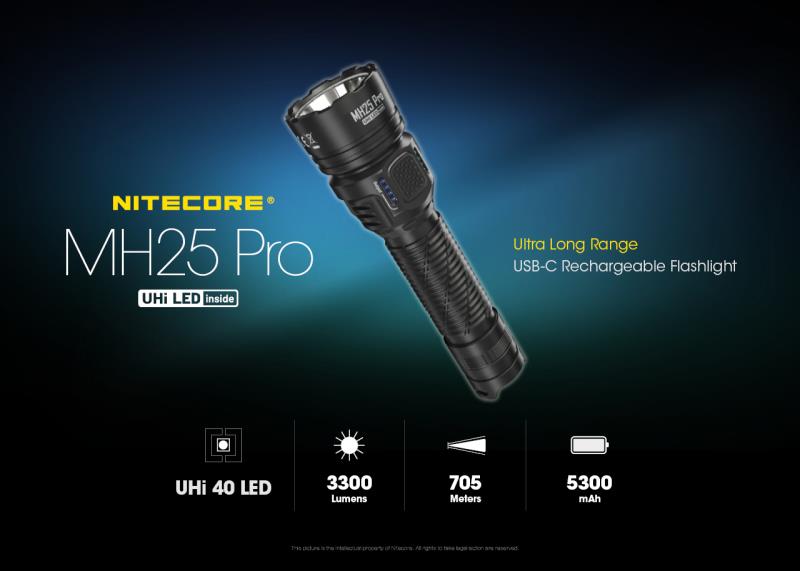 ΦΑΚΟΣ ΕΠΙΧΕΙΡΗΣΙΑΚΟΣ LED NITECORE MULTI TASK HYBRID MH25 PRO 3300lm