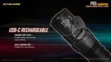 ΦΑΚΟΣ ΕΠΙΧΕΙΡΗΣΙΑΚΟΣ LED NITECORE PRECISE P10i, Tactical, Strobe Ready 1800lm