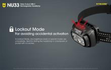 ΦΑΚΟΣ LED LED NITECORE HEADLAMP NU33 700lm