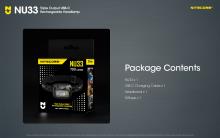 ΦΑΚΟΣ LED LED NITECORE HEADLAMP NU33 700lm