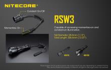 ΔΙΑΚΟΠΤΗΣ ΦΑΚΟΥ ΠΡΟΕΚΤΑΣΗ ΜΕ ΣΠΙΡΑΛ NITECORE RSW3
