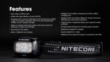 ΦΑΚΟΣ LED NITECORE HEADLAMP NU30 500lm