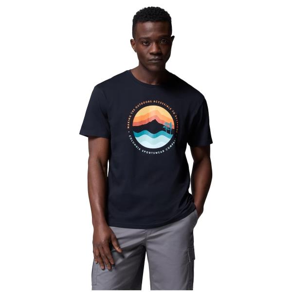 ΚΟΝΤΟΜΑΝΙΚΗ ΜΠΛΟΥΖΑ COLUMBIA Path Lake™ Graphic Tee II Υπερμέγεθος