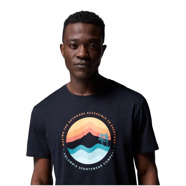ΚΟΝΤΟΜΑΝΙΚΗ ΜΠΛΟΥΖΑ COLUMBIA Path Lake™ Graphic Tee II Υπερμέγεθος