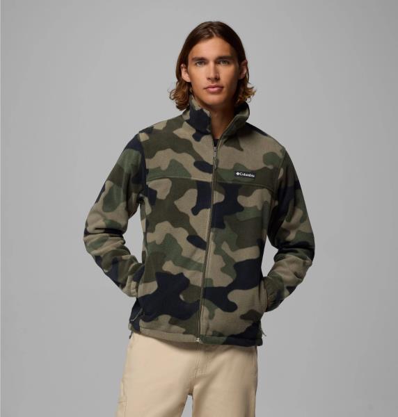 ΖΑΚΕΤΑ FLEECE COLUMBIA Steens Mountain™ Printed Jacket Stone Green Mod Camo