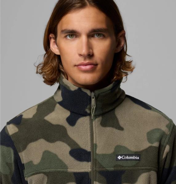 ΖΑΚΕΤΑ FLEECE COLUMBIA Steens Mountain™ Printed Jacket Stone Green Mod Camo