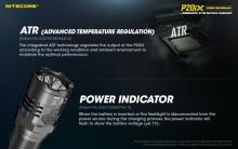 ΦΑΚΟΣ ΕΠΙΧΕΙΡΗΣΙΑΚΟΣ LED NITECORE P20ix LED 4000 Lm Strobe Ready