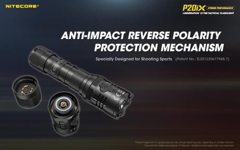 ΦΑΚΟΣ ΕΠΙΧΕΙΡΗΣΙΑΚΟΣ LED NITECORE P20ix LED 4000 Lm Strobe Ready