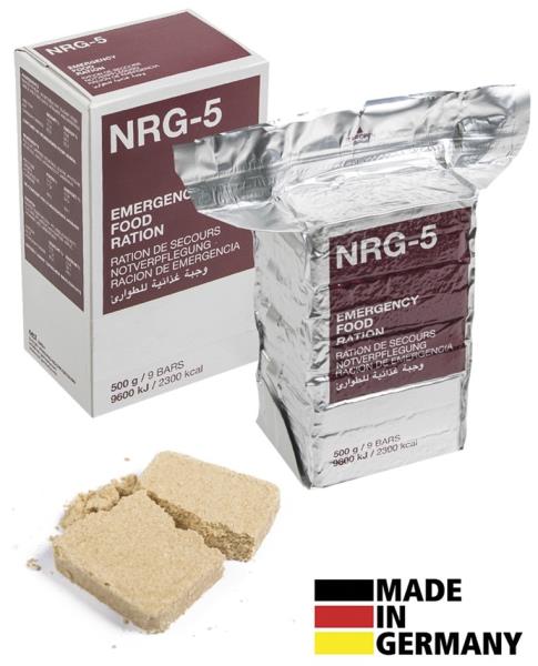 ΓΑΛΕΤΑ ΓΕΡΜΑΝΙΑΣ NRG-5 EMERGENCY FOOD RATION