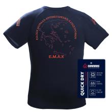 ΜΠΛΟΥΖΑΚΙ ΜΕ ΚΕΝΤΗΜΑ Ε.Μ.Α.Κ. ΚΟΝΤΟΜΑΝΙΚΟ QUICK DRY SURVIVORS
