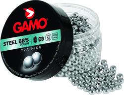 ΒΛΗΜΑΤΑ - ΣΦΑΙΡΑΚΙΑ ΓΙΑ ΑΕΡΟΒΟΛΑ STEEL BBS GAMO 4.5mm 500pcs